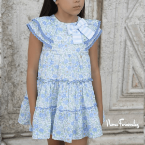Vestido colección Amelie estampado de Noma Fernández verano