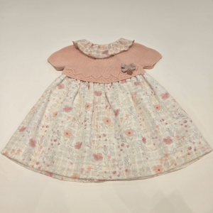 Vestido colección Vintage cuerpo punto tela Pangasa verano