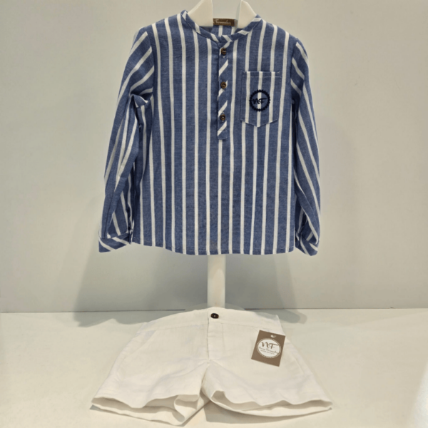 Conjunto Blusa pantalón niño Nantes Noma Fernández verano