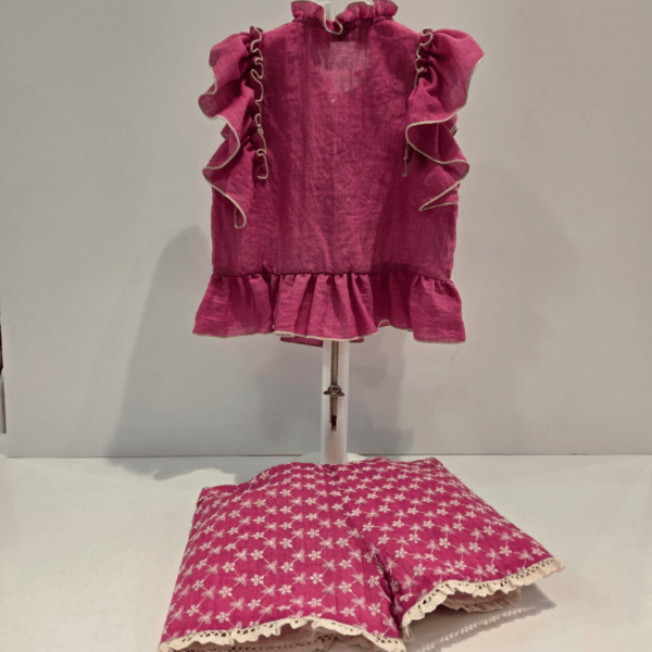 Conjunto blusa y short Grecia de Lolittos verano 2025 - Imagen 4