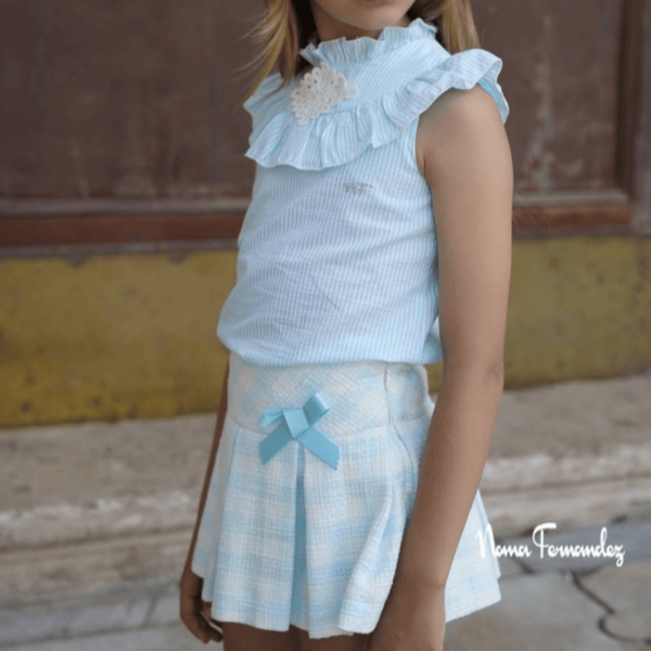 Conjunto falda short tablas Sena de Noma Fernández verano