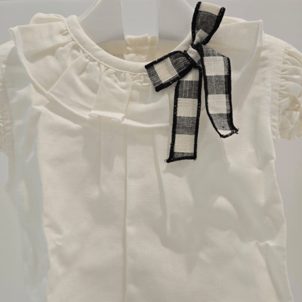 Conjunto niña Colección Black & White la Martinica verano