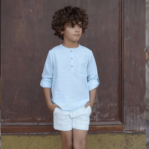 Conjunto niño colección Sena de la firma Noma Fernández verano