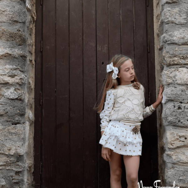 Conjunto suéter y short Marsella Noma Fernández verano - Imagen 2