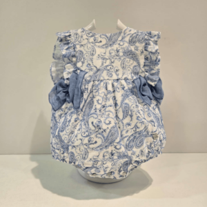 Pelele niña cachemir azul Martín Aranda verano