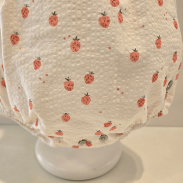 Pelele unisex fresitas de Martín Aranda primavera verano