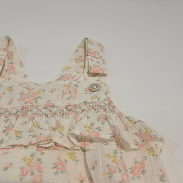 Ranita estampada brillo flores Martín Aranda verano