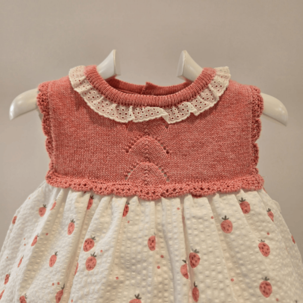 Vestido con braga fresitas de Martín Aranda verano