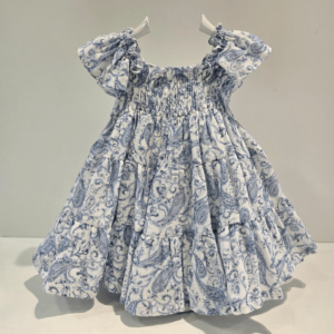Vestido tela estampada cachemir Martín Aranda verano