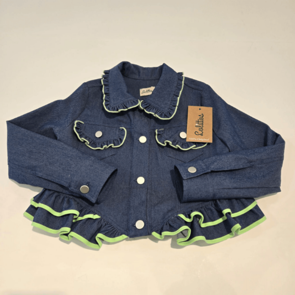 Chaqueta modelo denim Lolittos verano 2025