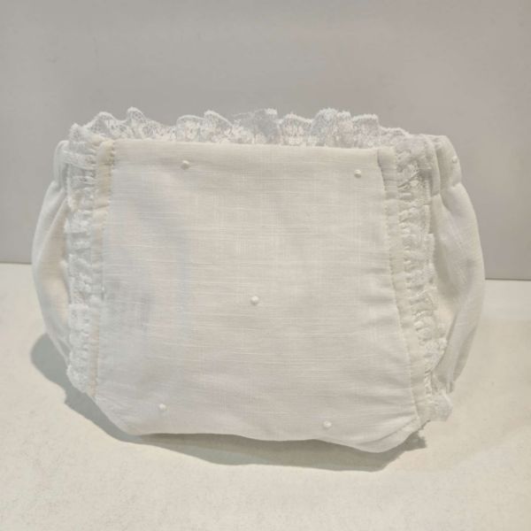 Conjunto niño blanco puntillas Carmen Taberner veran