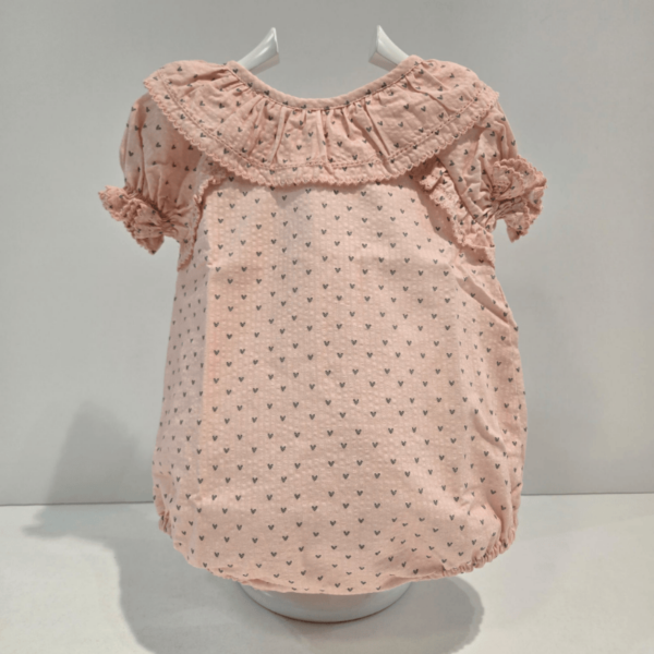 Pelele rosa corazones La Martinica primavera-verano 2025 - Imagen 4