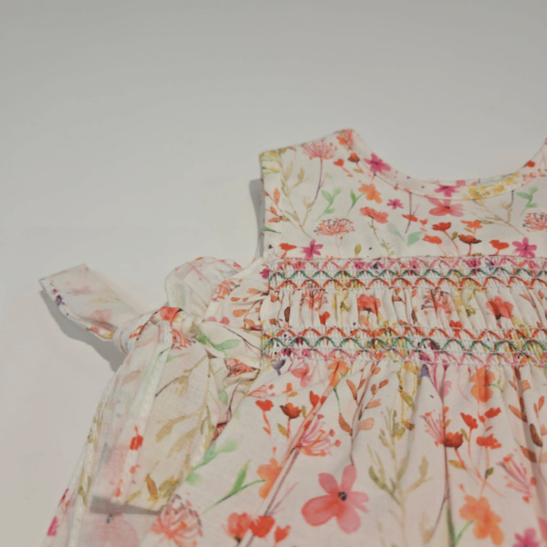 Vestido abierto lateral Melocotón Mac Ilusión primavera verano