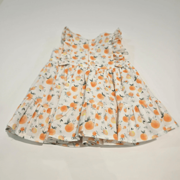 Vestido niña estampado melocotón Mac Ilusión verano