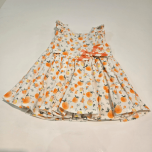 Vestido niña estampado melocotón Mac Ilusión verano