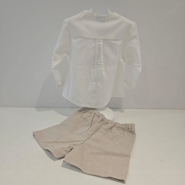 Conjunto dos piezas cuello mao Mac Ilusión verano