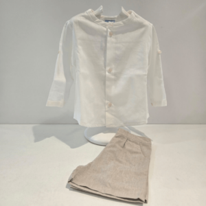 Conjunto dos piezas cuello mao Mac Ilusión verano