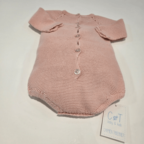 Pelele manga larga en azul y en rosa Carmen Taberner verano