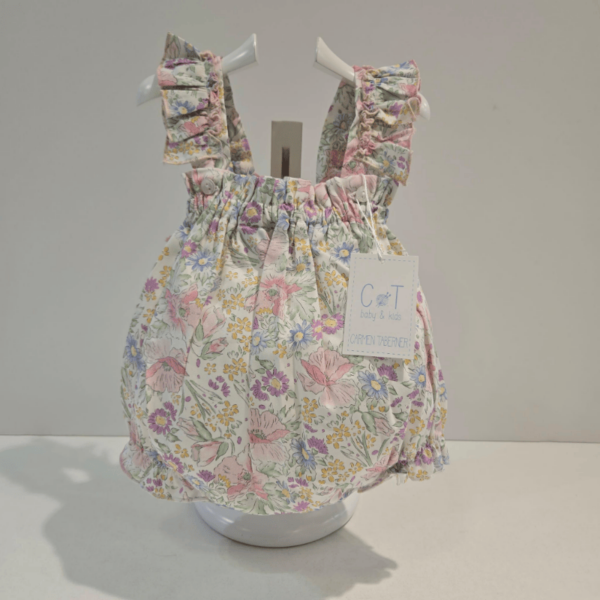Ranita rizos estampado flores Carmen Taberner verano