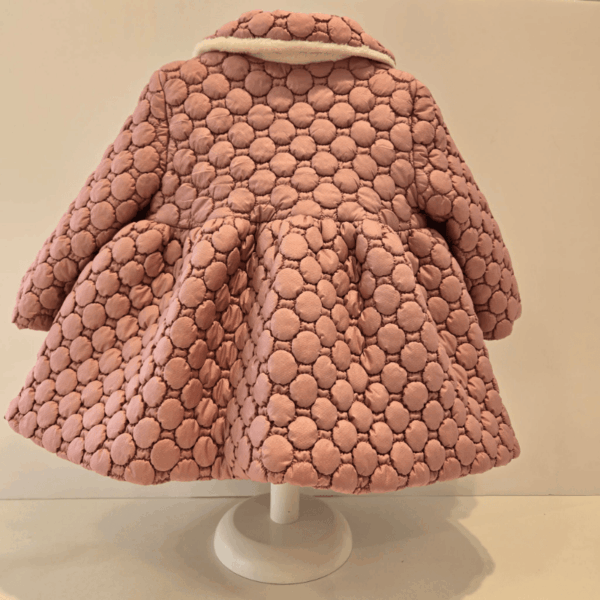 Abrigo guateado rosa erizo Lolittos otoño invierno 25/26
