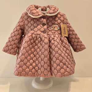 Abrigo guateado rosa erizo Lolittos otoño invierno 25/26