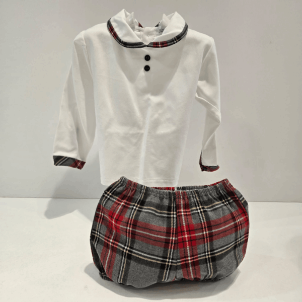Conjunto blusa pantalón y chaqueta niño Juliana invierno