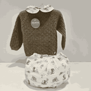 Conjunto niño pantalón jersey animalitos Juliana invierno