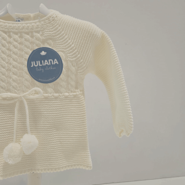 Conjunto unisex jersey polaina y gorrito Juliana invierno