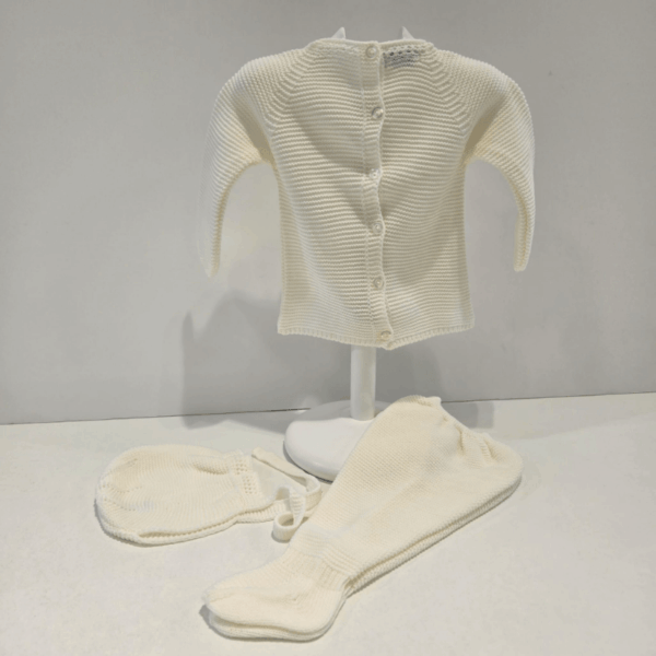 Conjunto unisex jersey polaina y gorrito Juliana invierno