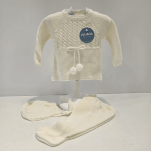 Conjunto unisex jersey polaina y gorrito Juliana invierno