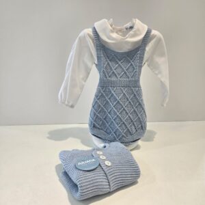 Peto punto con camisa y chaqueta Juliana verano