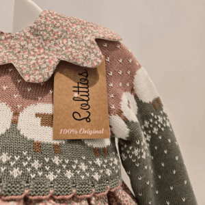 Jersey corto modelo borreguito de Lolittos invierno