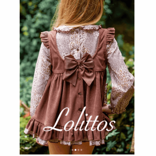 Jesusito tipo pichi mas cubre erizo Lolittos otoño-invierno 25/26