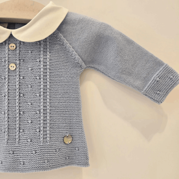 Jubón con polaina y cuello erizos Paz Rodríguez invierno