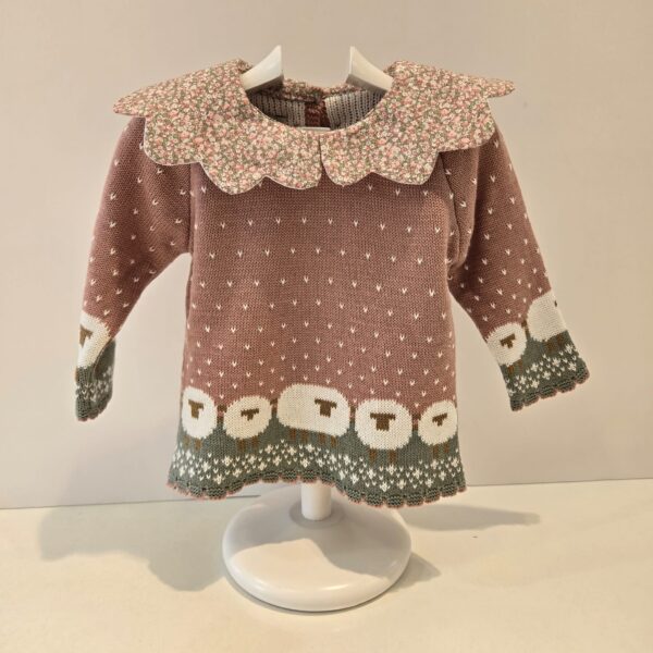 Jubón mas cubre borreguito niña Lolittos otoño invierno
