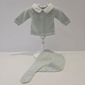 Jubón niño con polaina y cuello Minino Paz Rodríguez invierno