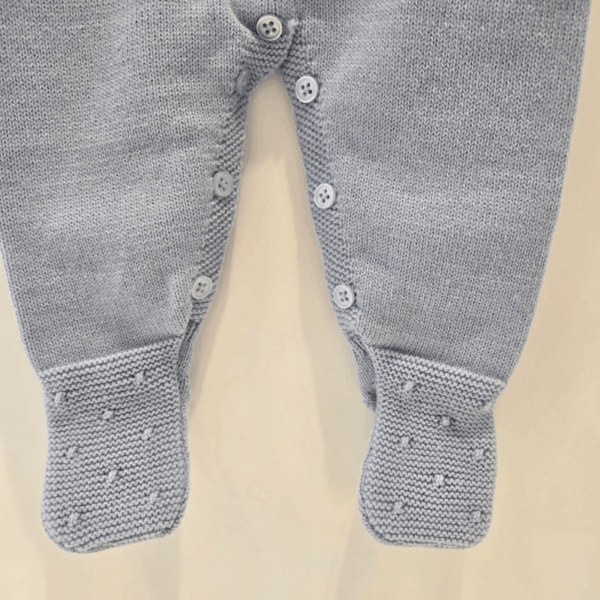 Pelele niño pie-cuello modelo erizos Paz Rodríguez invierno