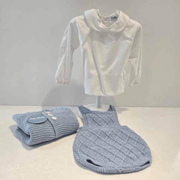 Peto punto con camisa y chaqueta Juliana verano
