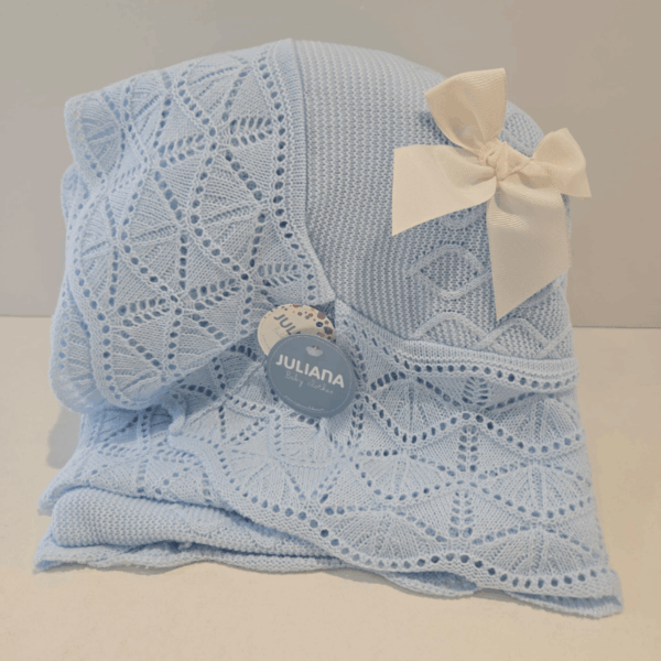 Shal para bebé en cuatro colores de Juliana invierno