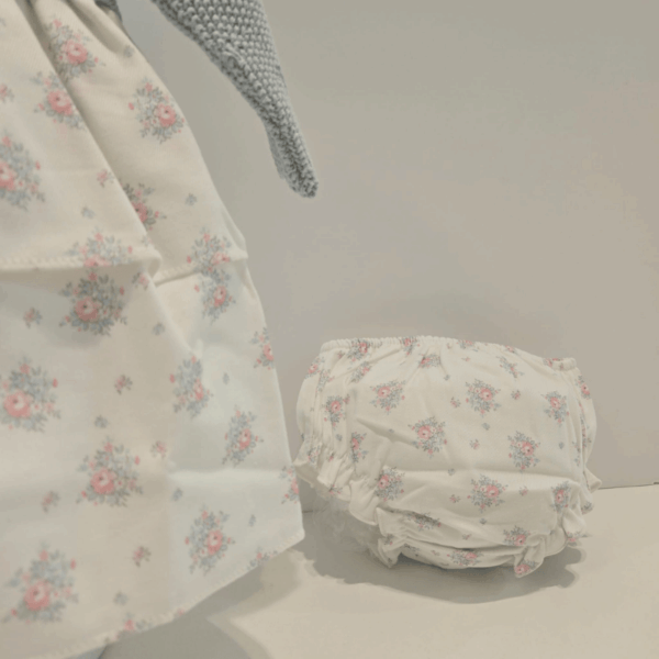 Vestido de punto y tela semilla de Paz Rodríguez invierno