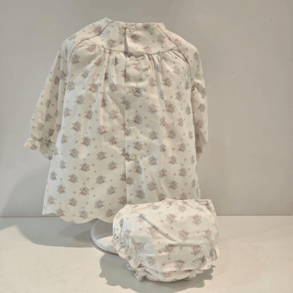 Vestido estampado flores semilla Paz Rodríguez invierno
