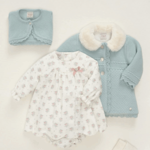 Vestido estampado flores semilla Paz Rodríguez invierno