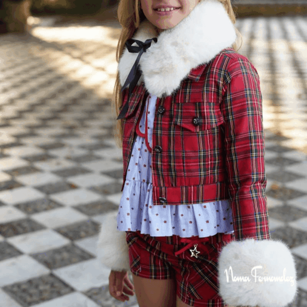 Blusón mas short colección Iris Noma Fernández invierno