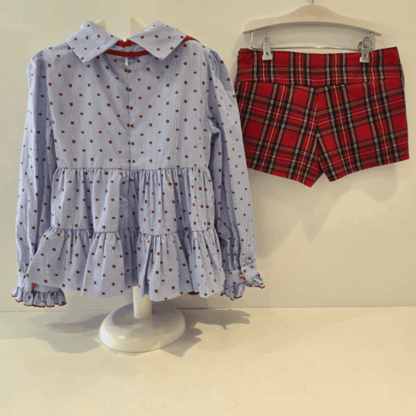 Blusón mas short colección Iris Noma Fernández invierno