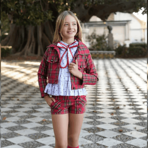 Blusón mas short colección Iris Noma Fernández invierno