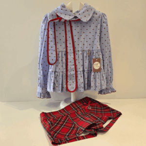 Blusón mas short colección Iris Noma Fernández invierno