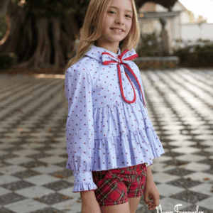 Blusón mas short colección Iris Noma Fernández invierno