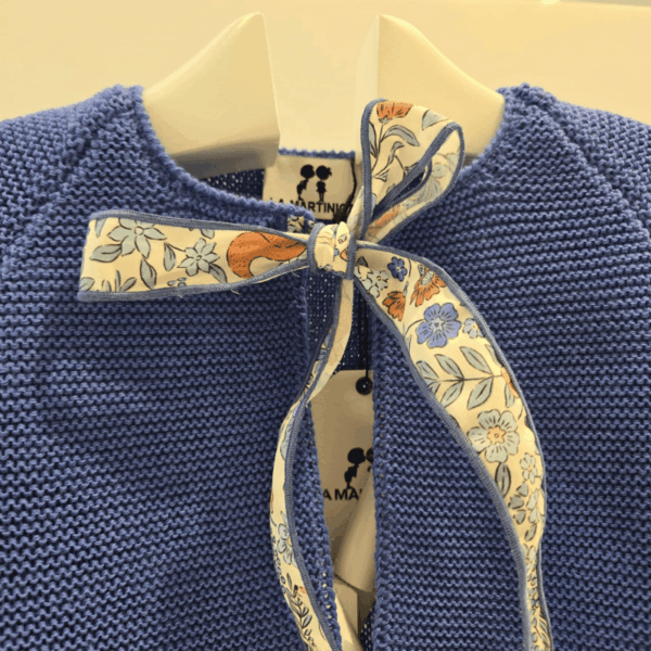 Chaqueta 3/4 azul children chocolate La Martinica invierno 26