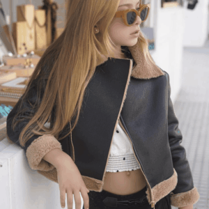 Chaqueta motera niña exteriores Noma Fernández invierno 26