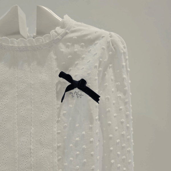 Conjunto blusón/falda short atenea Noma Fernández invierno 26